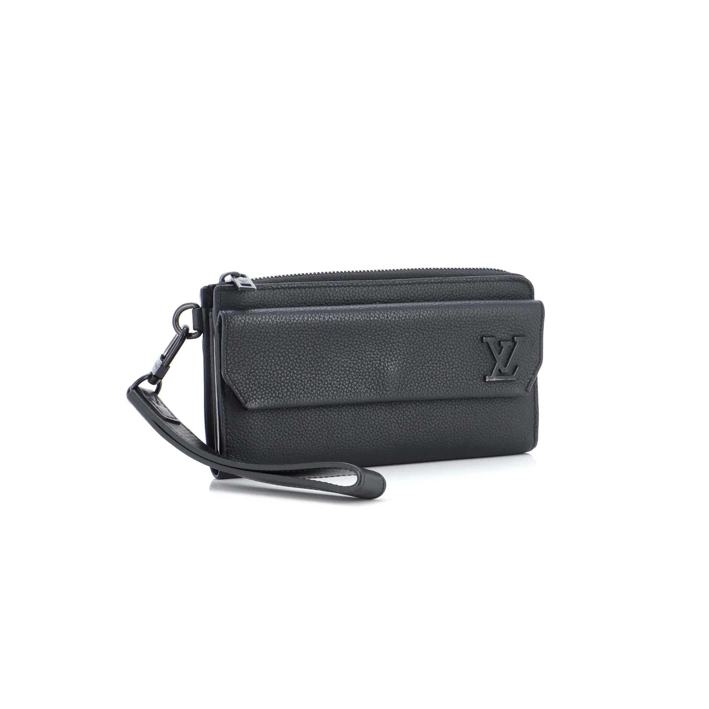 LOUIS VUITTON MASTER AEROGRAM LONG WALLET BLACK M69831 (20*11*2.5cm)